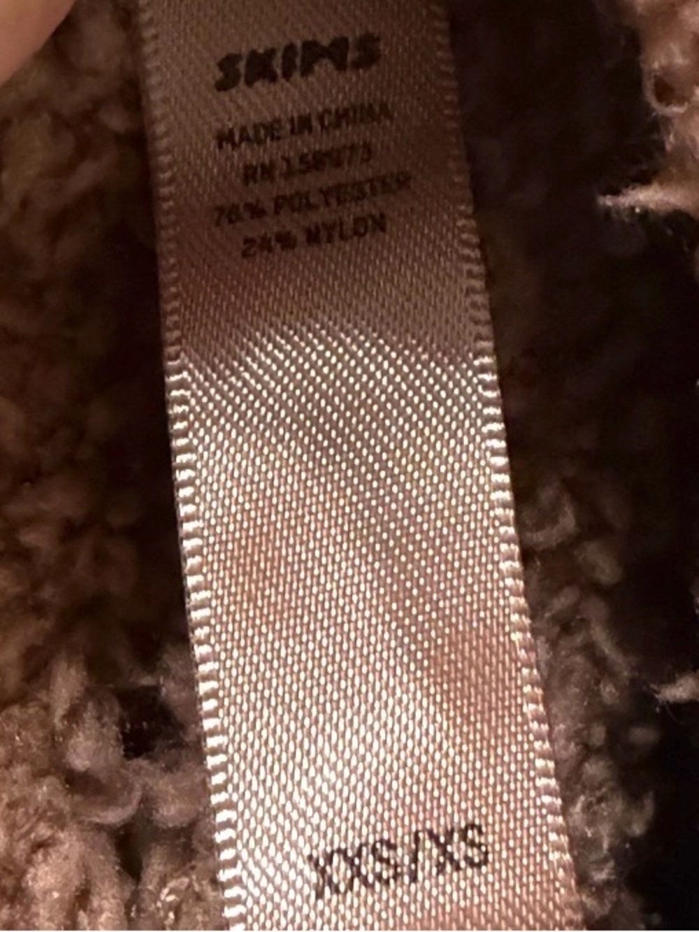 SKIMS Cozy Knit Joggers XXS/XS Camel Rare Discontinued Bouclé Lounge Pants Luxe - Picture 9 of 9